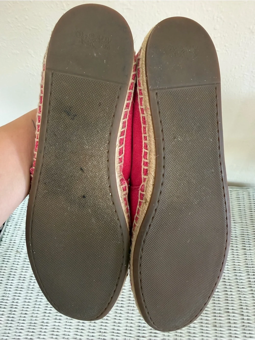 COACH Rhoda Canvas Espadrille Slip-On Shoes